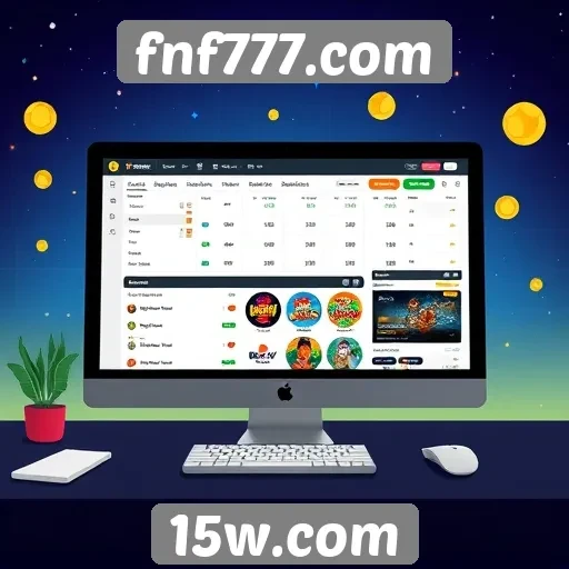 Acessibilidade e interface do site fnf777.com